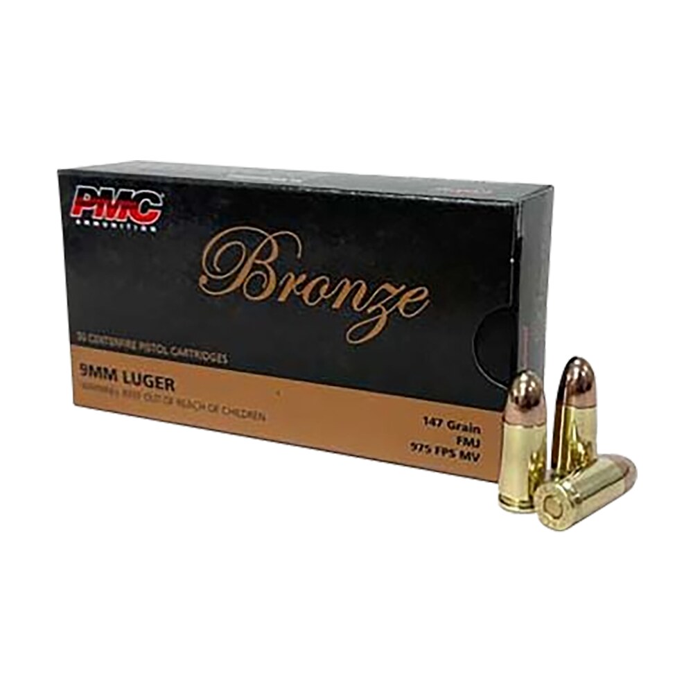 pmc 9h9mm luger 147gr full metal jacket 50 per box/20 case PMC 9H9mm Luger 147gr Full Metal Jacket 50 Per Box/20 Case Sports South item 173049