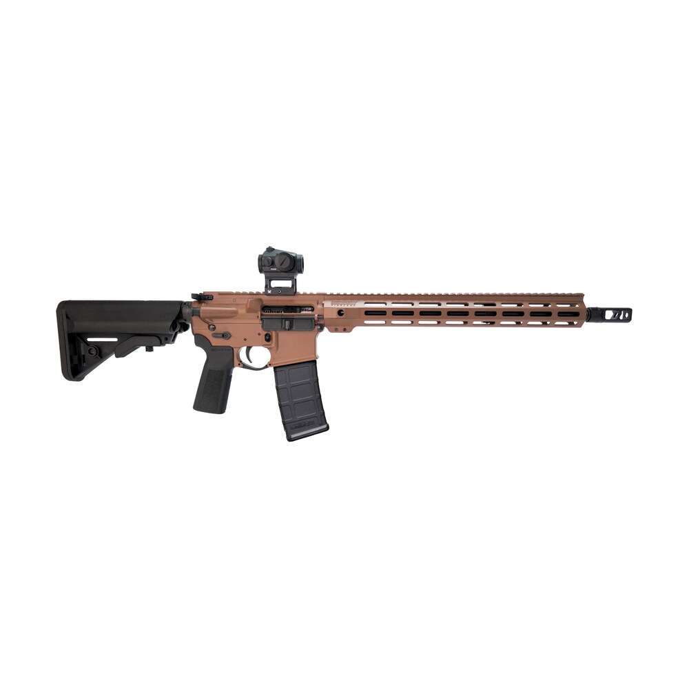 bushmaster 0010006h212 bravo zulu 5.56 nato 30rd 16" salt bath nitride 7075 aluminum alloy receiver h series cerakote grip Bushmaster 0010006H212 Bravo Zulu 5.56 NATO 30rd 16" Salt Bath Nitride 7075 Aluminum Alloy Sports South item 173059