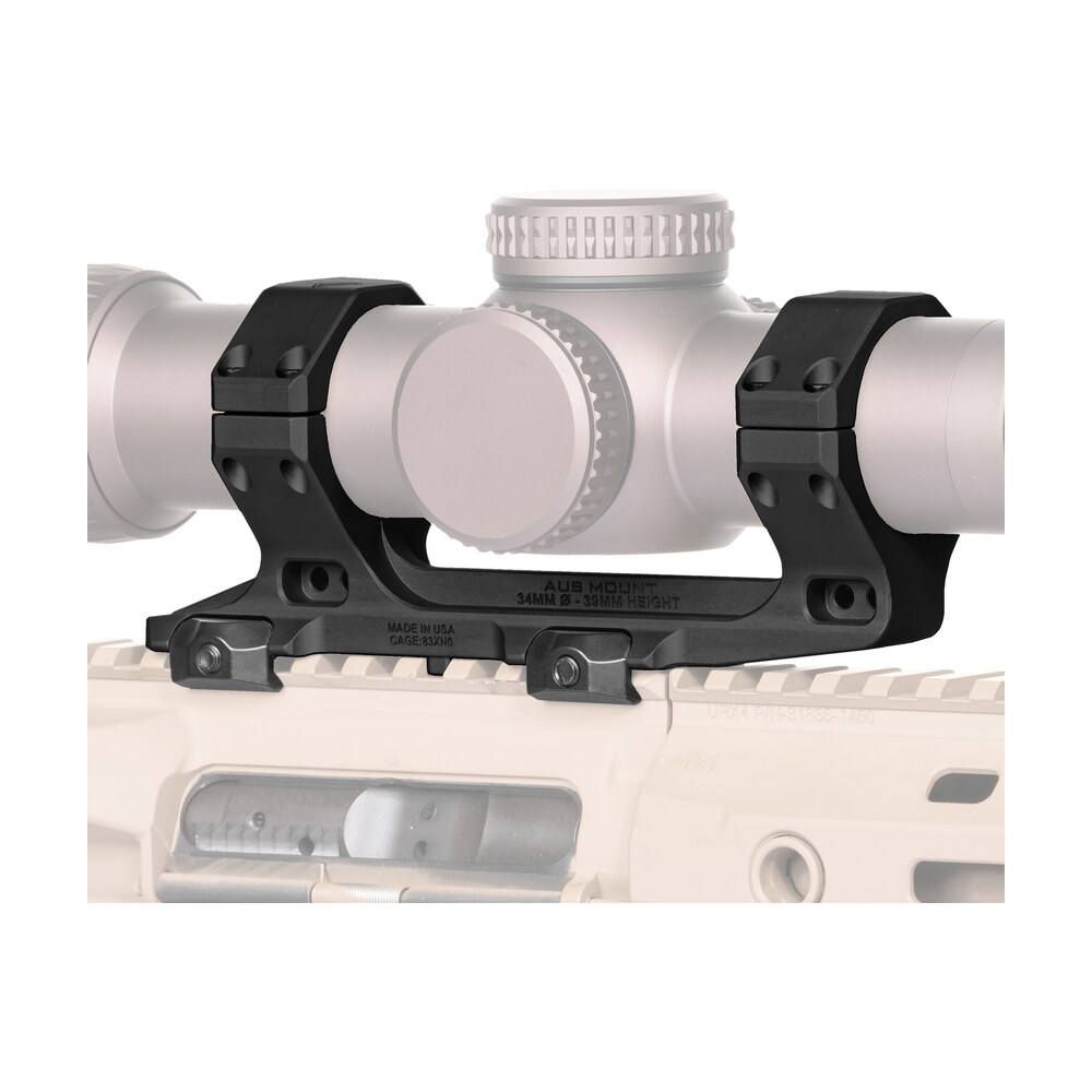 reptilia llc 100153 aus optic mount black 7075 t6 aluminum 34mm tube mil spec 1913 picatinny rail mount Reptilia LLC 100153 AUS Optic Mount Black 7075-T6 Aluminum 34mm Tube Mil-Spec 1913 Picatinny Sports South item 173088