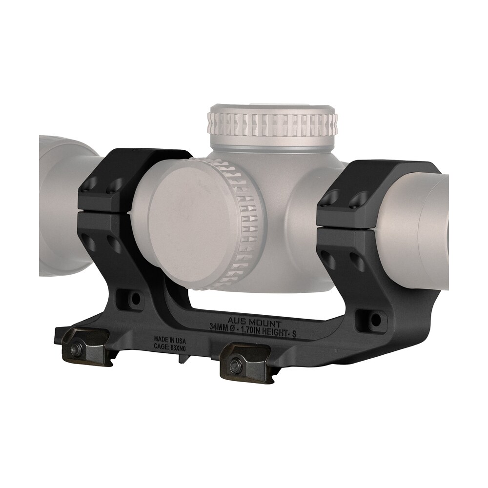 reptilia llc 100240 aus optic mount black 7075 t6 aluminum 34mm tube mil spec 1913 picatinny rail mount Reptilia LLC 100240 AUS Optic Mount Black 7075-T6 Aluminum 34mm Tube Mil-Spec 1913 Picatinny Sports South item 173091