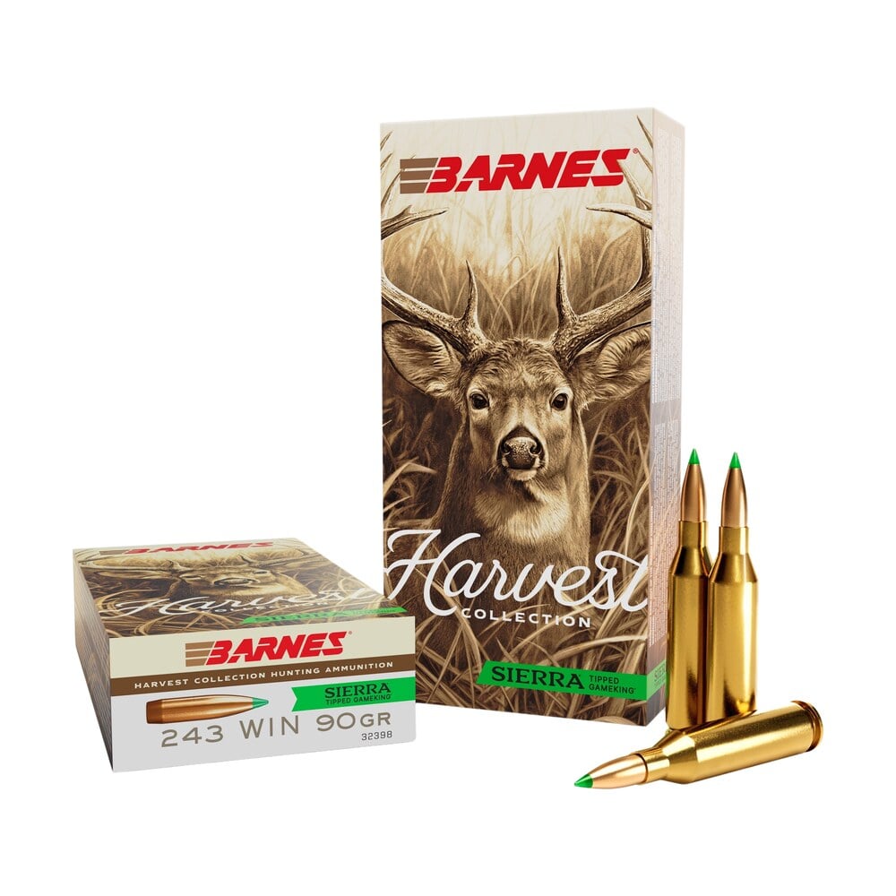 barnes bullets 32398 harvest 243win 90gr sierra tipped gameking 20 per box/10 case Barnes Bullets 32398 Harvest 243Win 90gr Sierra Tipped GameKing 20 Per Box/10 Case Sports South item 173489