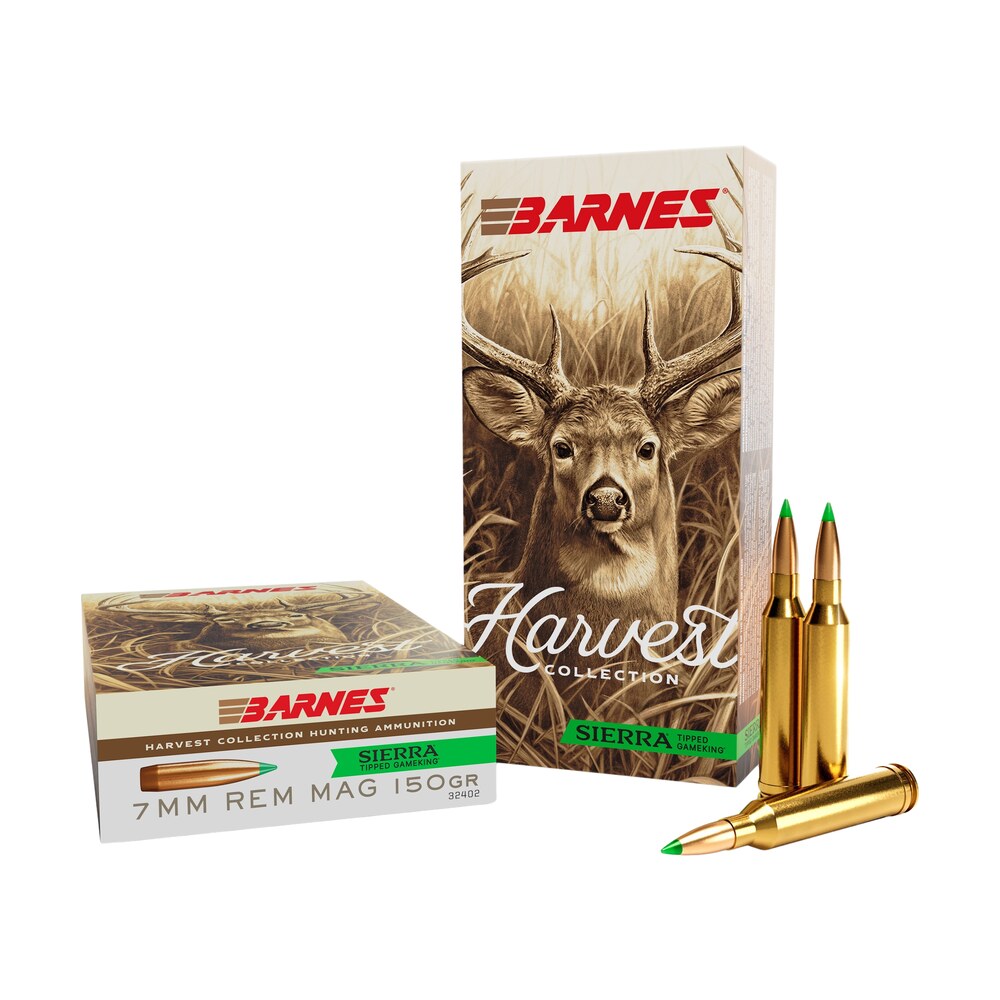 barnes bullets 32402 harvest 7mmremmag 150gr sierra tipped gameking 20 per box/10 case Barnes Bullets 32402 Harvest 7mmRemMag 150gr Sierra Tipped GameKing 20 Per Box/10 Case Sports South item 173493