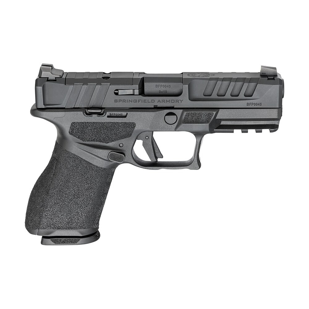 springfield armory ec9409bu15 echelon compact frame 9mm 15+1 4" black melonite steel barrel & optic ready/serrated steel slide, black polymer frame w/picatinny rail, textured grip, ambidextrous Springfield Armory EC9409BU15 Echelon Compact Frame 9mm 15+1 4" Black Melonite Steel Barrel Sports South item 173549
