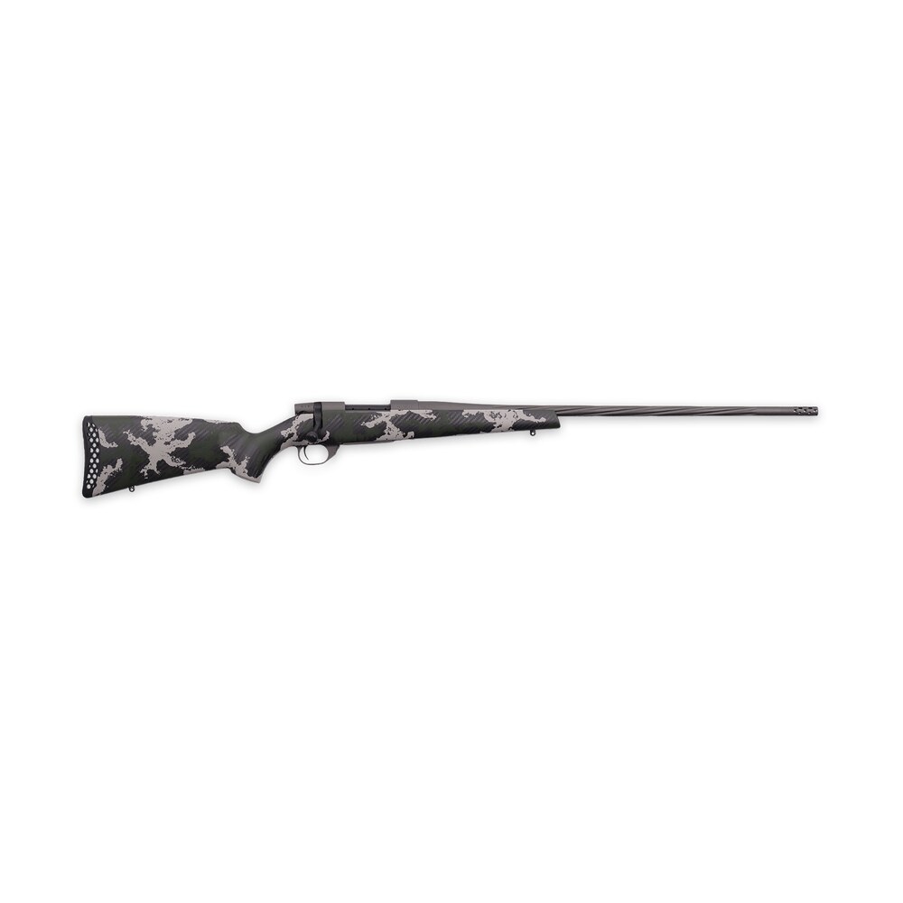 weatherby vte653wr8b vanguard talon 6.5 300 wthby mag 3+1 28" tungsten cerakote peak 44 blacktooth carbon fiber stock w/ green & white sponge pattern Weatherby VTE653WR8B Vanguard Talon 6.5-300 Wthby Mag 3+1 28" Tungsten Cerakote Peak 44 Sports South item 173705