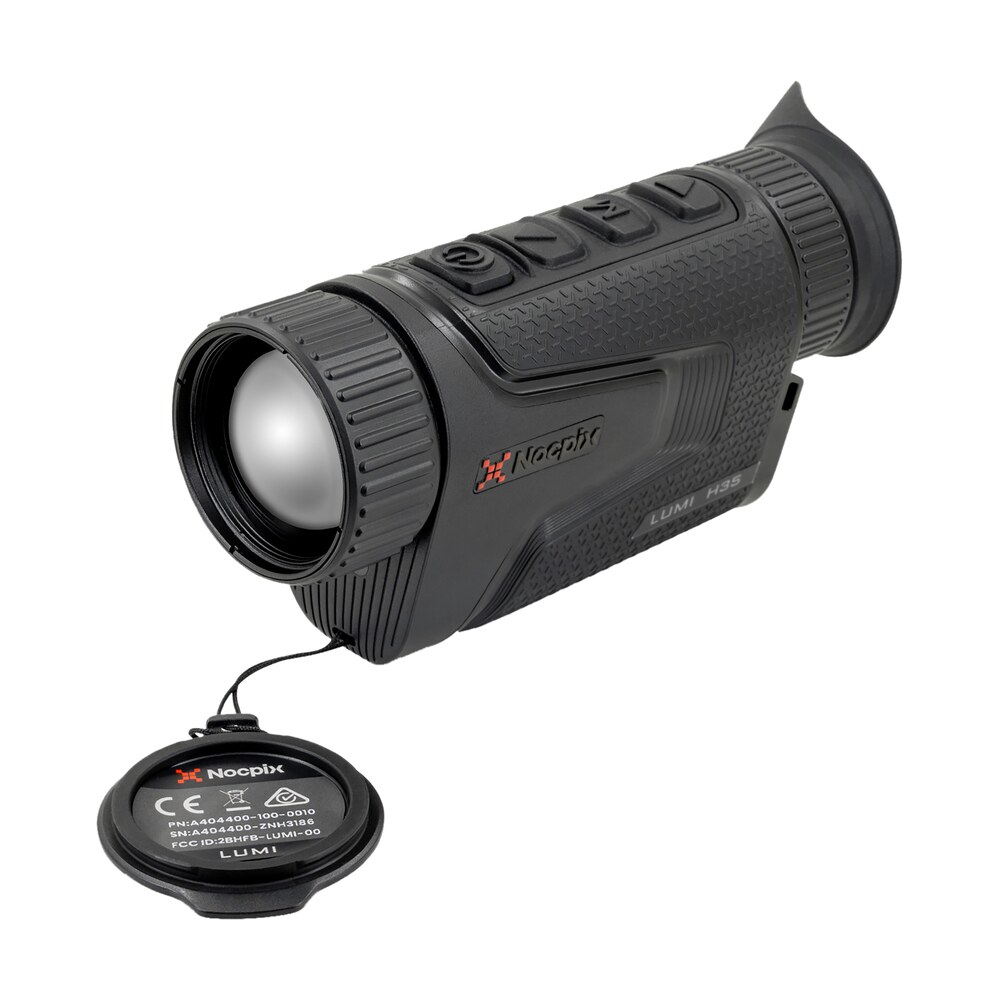 nocpix lumih35 lumi h35 thermal monocular black 2.5x35mm, 640x512 12 microns 50 hz resolution, zoom digital 4x Nocpix LUMIH35 Lumi H35 Thermal Monocular Black 2.5x35mm, 640x512 12 Microns 50 Hz Resolution, Sports South item 173714