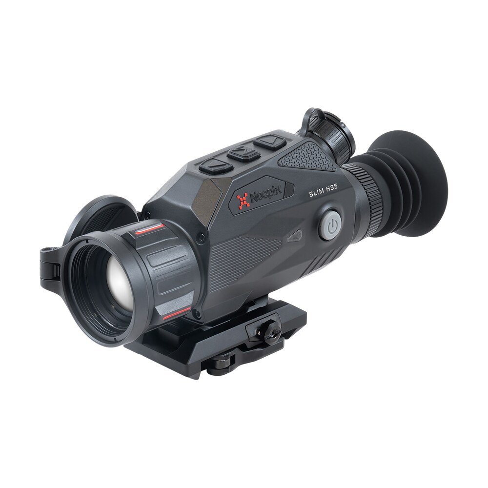 nocpix slimh35 slim h35 thermal mountable weapon sight black 2x35mm, 640x512 12 microns 60 hz resolution, zoom digital 4x Nocpix SLIMH35 Slim H35 Thermal Mountable Weapon Sight Black 2x35mm, 640x512 12 Microns 60 Hz Sports South item 173715