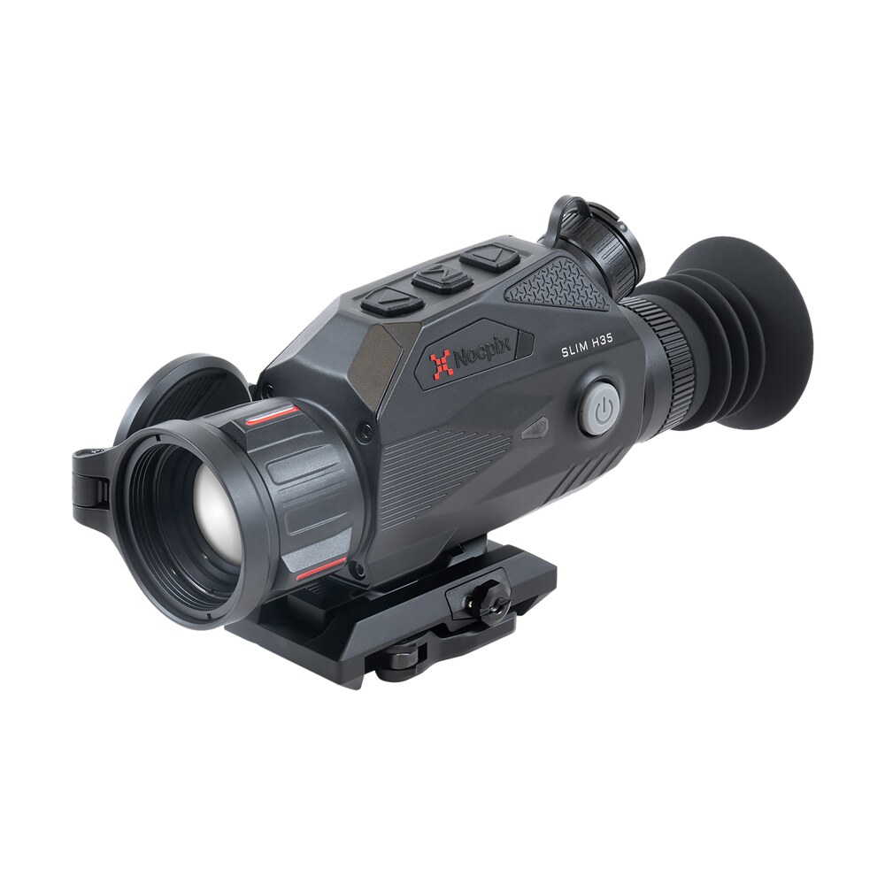 nocpix sliml35 slim l35 thermal mountable weapon sight black 3.5x35mm, 640x512 12 microns 60 hz resolution, zoom digital 4x Nocpix SLIML35 Slim L35 Thermal Mountable Weapon Sight Black 3.5x35mm, 640x512 12 Microns 60 Hz Sports South item 173716