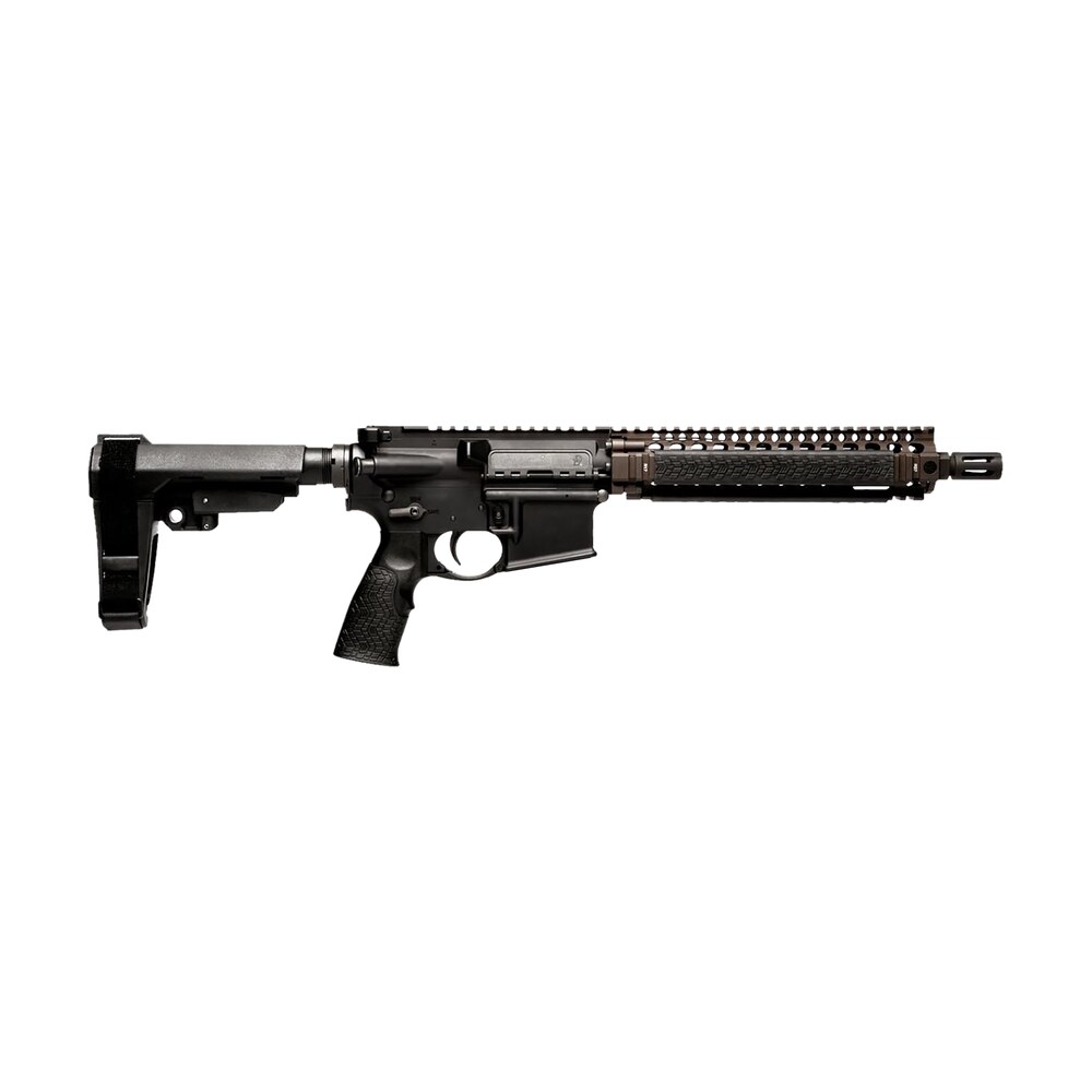 daniel defense 0208806030067 ddm4 mk18 no magazine 10.30" black threaded barrel, black hardcoat anodize aluminum picatinny rail receiver, sb tactical sba3 brace, black overmolded grip, ambidextrous Daniel Defense 0208806030067 DDM4 MK18 No Magazine 10.30" Black Threaded Sports South item 173890
