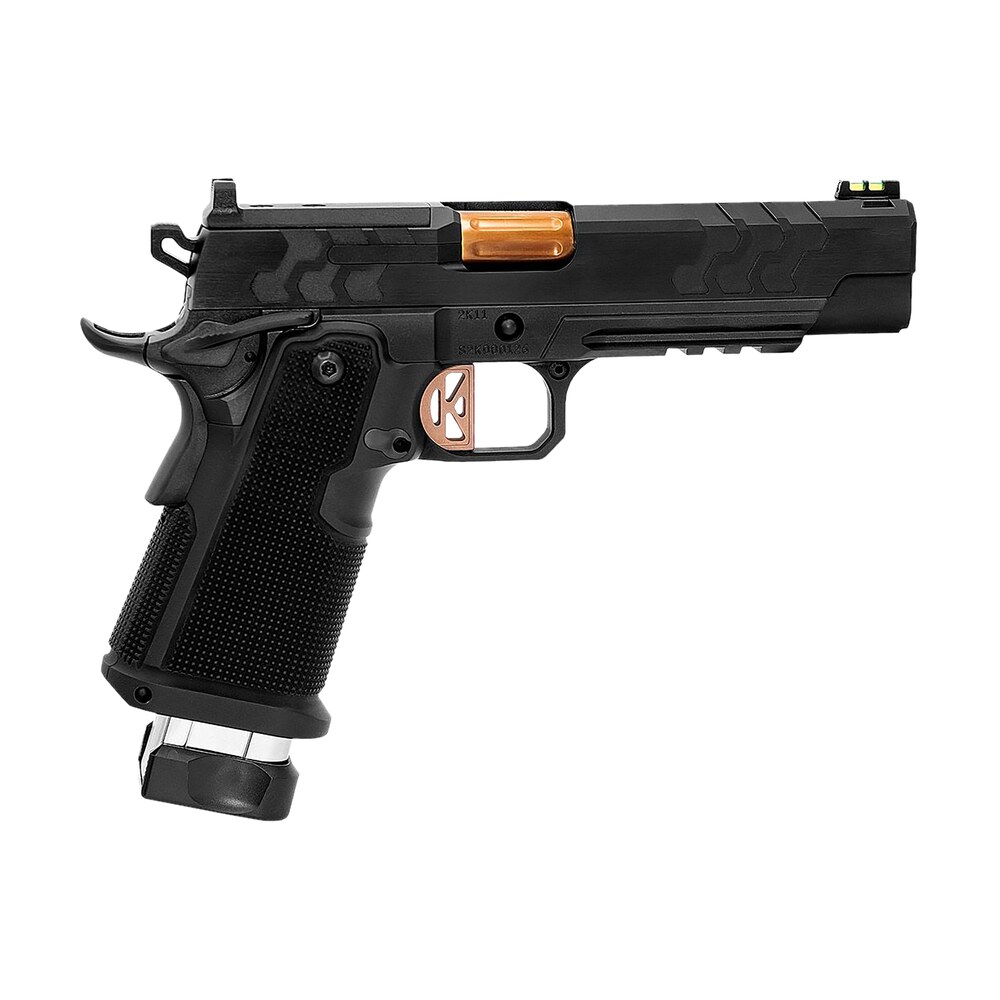 kimber mfg.,inc 3500050 2k11 (or) 45 acp 17+1 5" high polished w/ coyote pvd, brush polish flats w/ dlc coating stainless steel slide aluminum grip Kimber Mfg.,inc 3500050 2K11 (OR) 45 ACP 17+1 5" High Polished Sports South item 173974