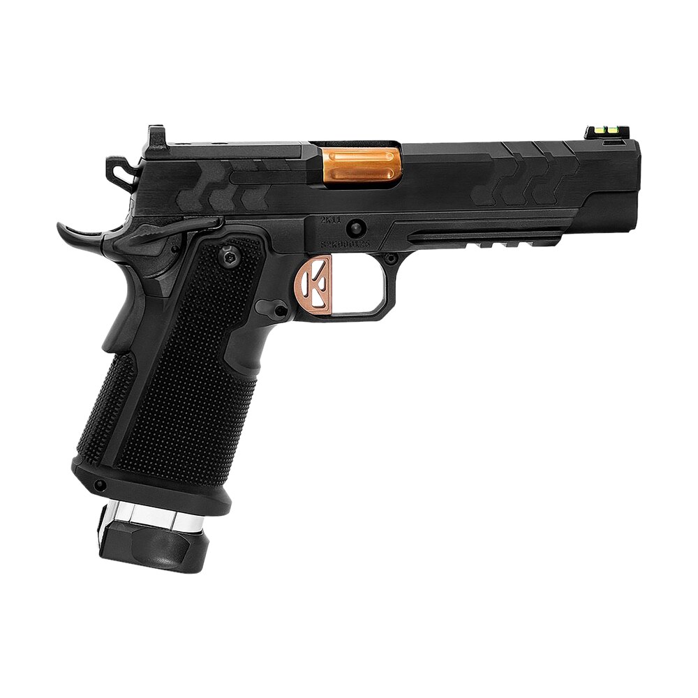 kimber mfg.,inc 3500051 2k11 (or) 9mm 20+1 5" high polished w/ coyote pvd, brush polish flats w/ dlc coating stainless steel slide aluminum grip Kimber Mfg.,inc 3500051 2K11 (OR) 9mm 20+1 5" High Polished Sports South item 173975