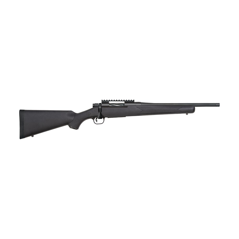 mossberg 28229 patriot carbine 308 win 5+1 16.25" matte blued threaded bull barrel, matte blued picatinny rail receiver, black fixed synthetic stock Mossberg 28229 Patriot Carbine 308 Win 5+1 16.25" Matte Blued Threaded Bull Sports South item 174367