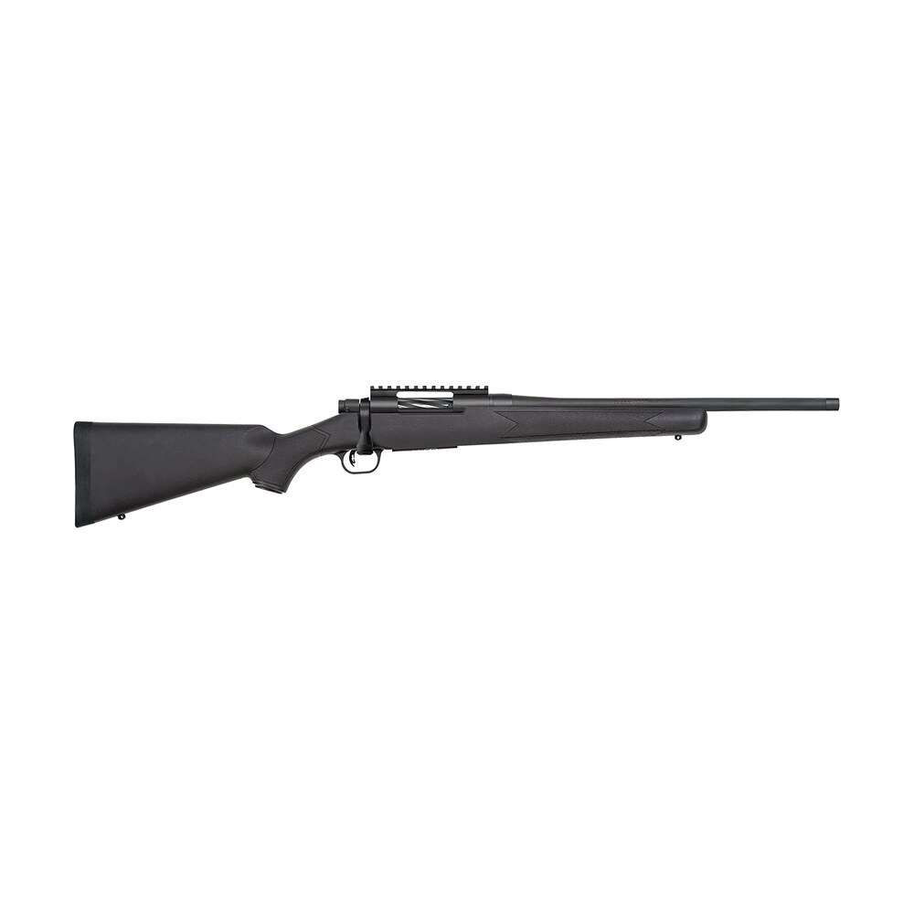 mossberg 28232 patriot carbine 350 legend 5+1 18" matte blued threaded bull barrel, matte blued picatinny rail receiver, black fixed synthetic stock Mossberg 28232 Patriot Carbine 350 Legend 5+1 18" Matte Blued Threaded Bull Sports South item 174370