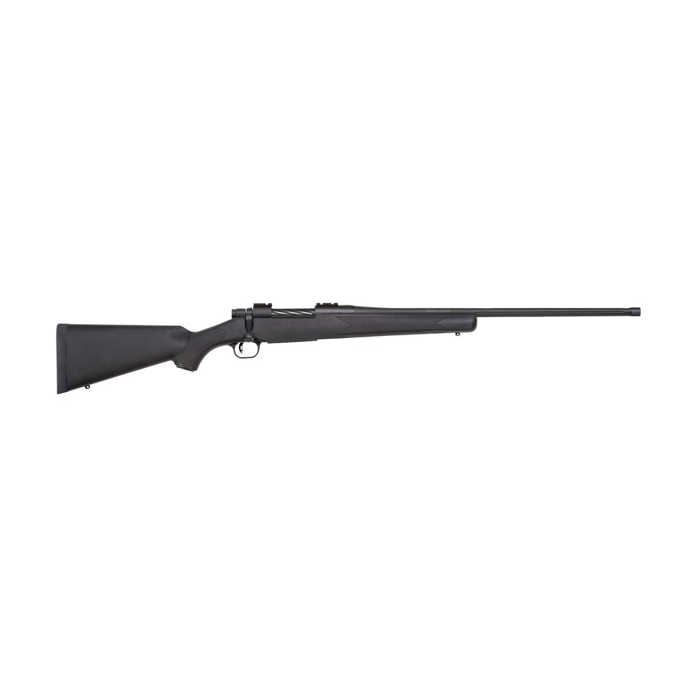 mossberg 28234 patriot carbine 300 win mag 5+1 20" matte blued threaded bull barrel, matte blued drilled & tapped receiver, fixed black synthetic stock Mossberg 28234 Patriot Carbine 300 Win Mag 5+1 20" Matte Blued Threaded Bull Sports South item 174372