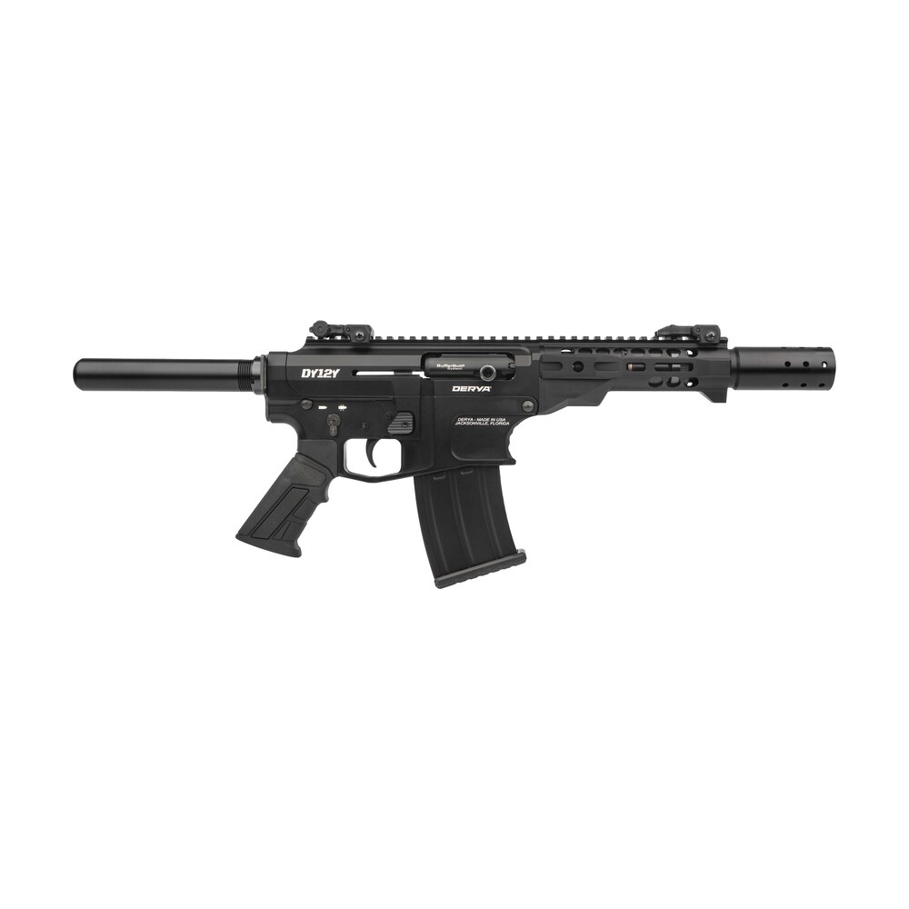 derya firearms dy12y11us namlu dy12 12 gauge semi auto 3" 5+1 11" black melotine threaded barrel, black anodized aluminum receiver w/picatinny rail, black adjustable polymer stock & pistol grip Derya Firearms DY12Y11US Namlu DY12 12 Gauge Semi-Auto 3" 5+1 11" Black Melotine Threaded Sports South item 174443