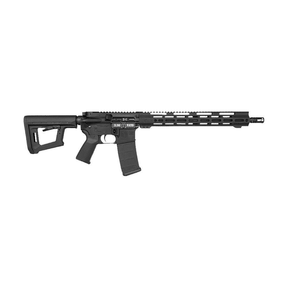 diamondback db1718k001 db15 5.56 nato 30+1 16" black nitride threaded barrel, black hardcoat anodize picatinny rail aluminum receiver, adjustable black synthetic stock, magpul moe grip Diamondback DB1718K001 DB15 5.56 NATO 30+1 16" Black Nitride Threaded Sports South item 174471