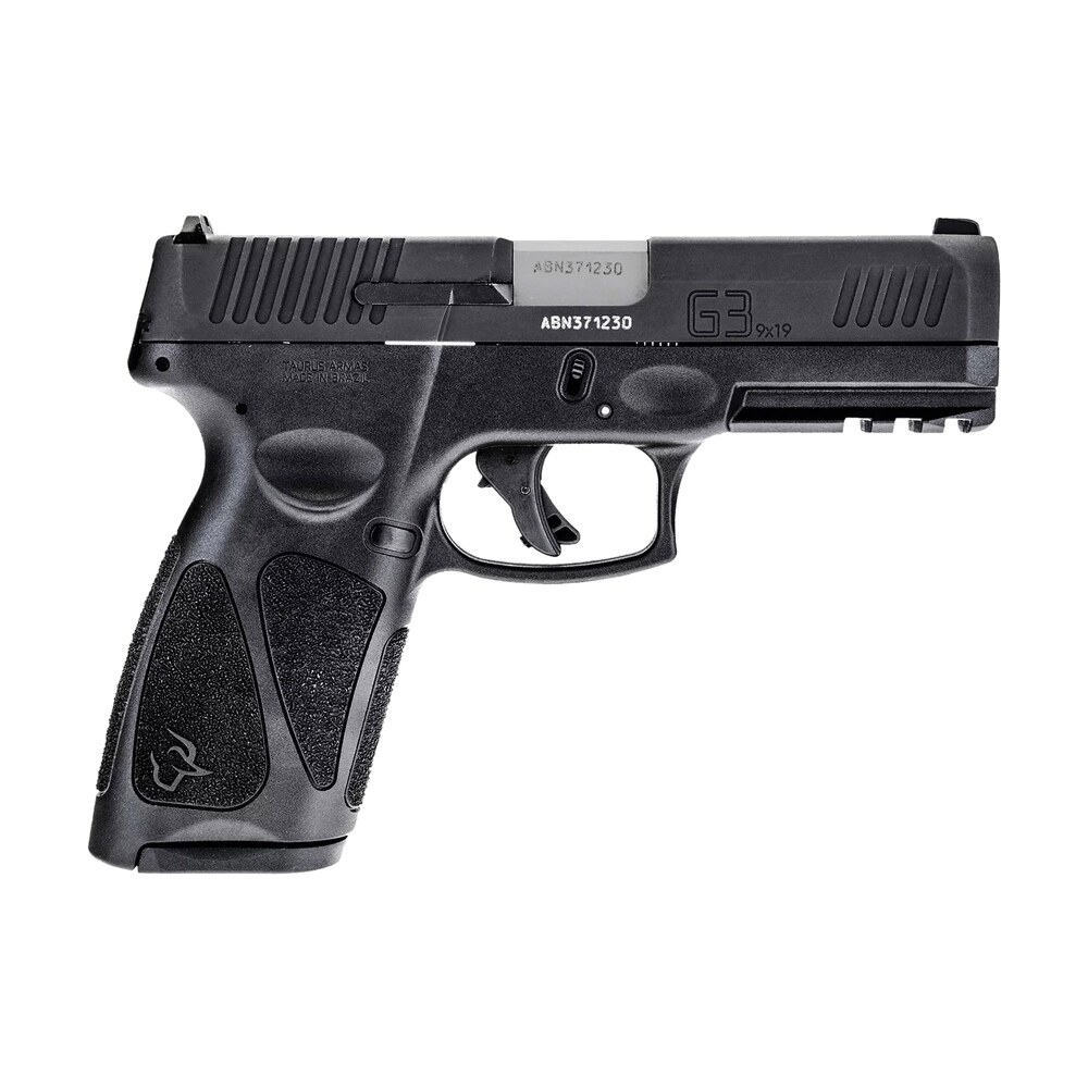 taurus 1 g3bsr9041 g3 full size frame 9mm luger 17+1 4" matte stainless steel barrel, matte black serrated alloy steel slide, black polymer frame w/picatinny rail, textured grip Taurus 1-G3BSR9041 G3 Full Size Frame 9mm Luger 17+1 4" Matte Stainless Steel Sports South item 174521