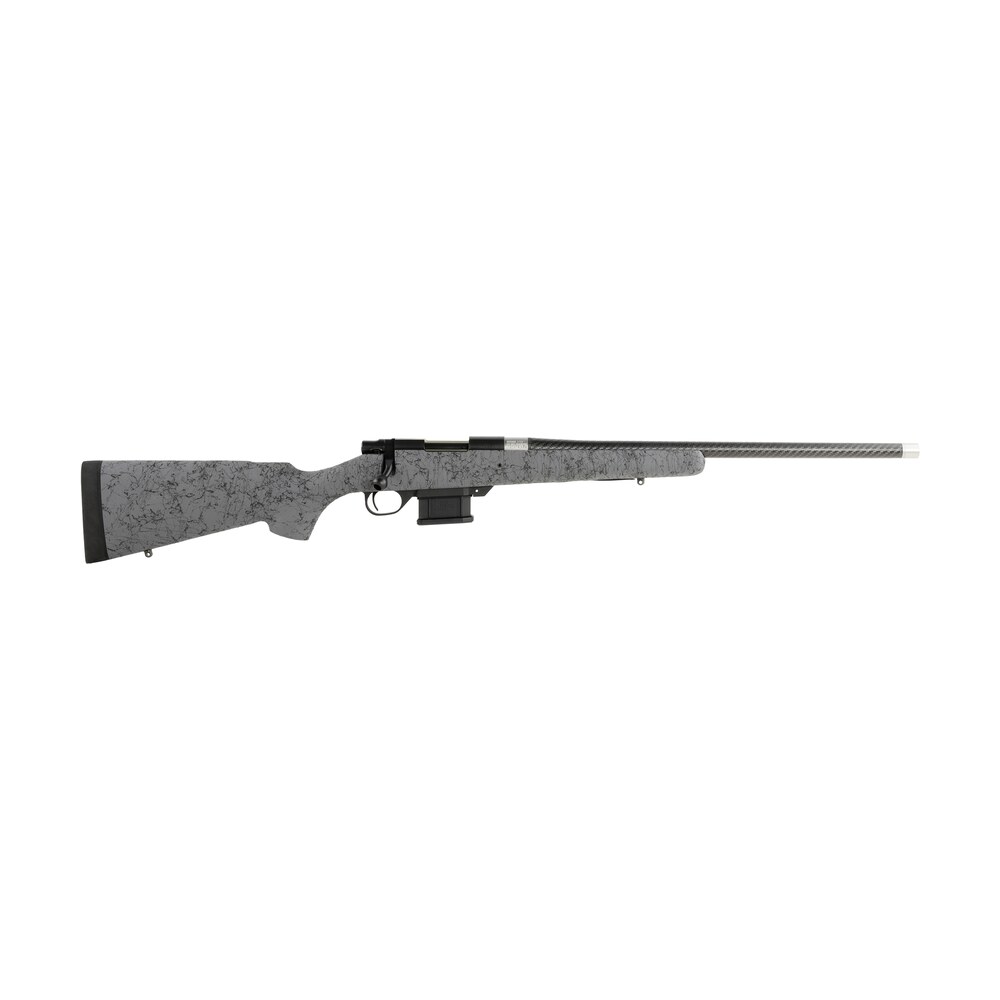 howa hhscf6arcgryblk m1500 mini action full size 6 arc 5+1 20" black threaded barrel, matte blue steel receiver drilled & tapped, hs precision gray synthetic stock Howa HHSCF6ARCGRYBLK M1500 Mini Sports South item 174731