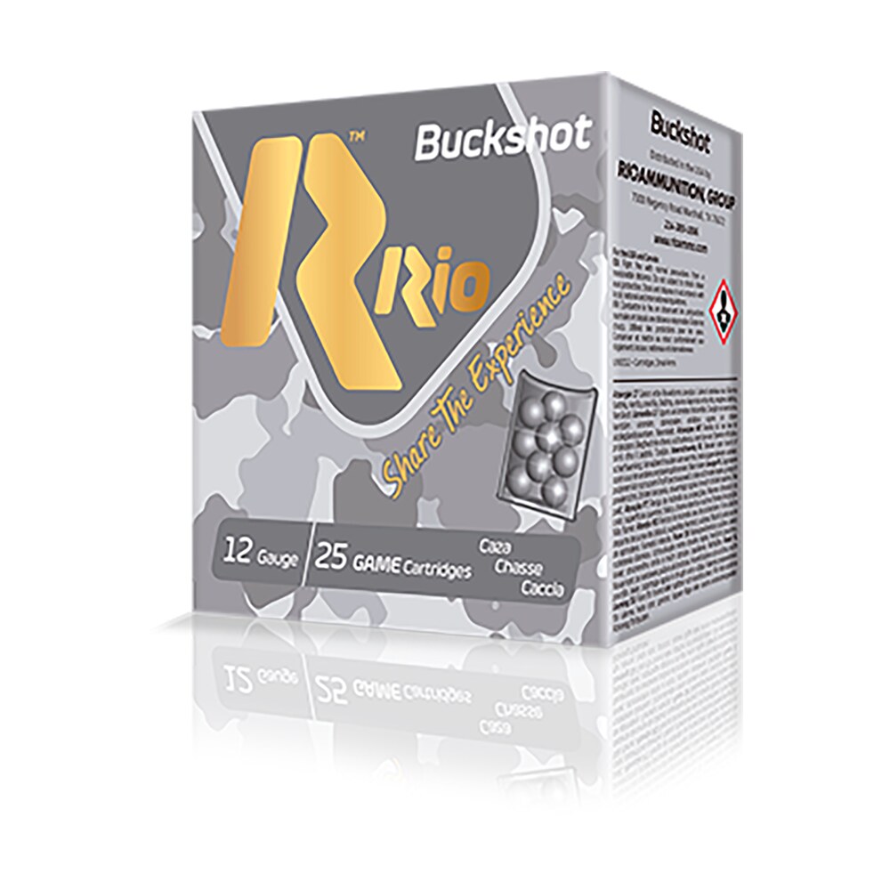 rio ammunition rhd9pb royal buck 12gauge 2.75" 9pellets 1buck shot 25 per box/10 case Rio Ammunition RHD9PB Royal Buck 12Gauge 2.75" 9Pellets 1Buck Shot 25 Per Box/10 Case Sports South item 174740