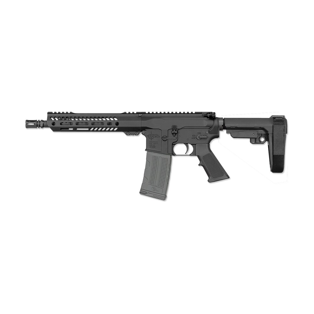 rock river arms ds2144 lar 15m rrage 223 rem/5.56 nato 30+1 10.50" black anodized steel threaded barrel, m lok handguard, black aluminum picatinny rail receiver, black polymer sba3 brace & black grip Rock River Arms DS2144 LAR-15M RRAGE 223 Rem/5.56 NATO 30+1 10.50" Black Anodized Steel Sports South item 174936