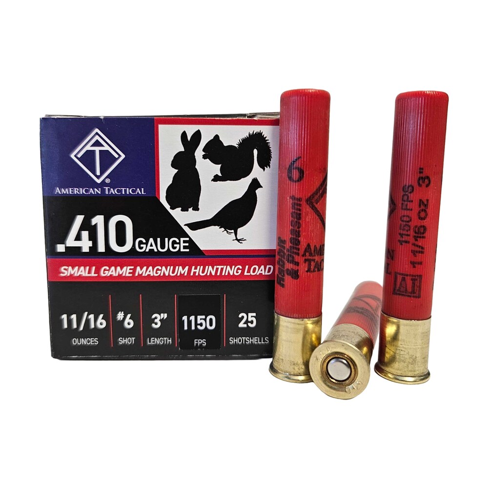 ati atiac41036 target load 410gauge 3" 11/16oz 6shot 25 per box/10 case ATI ATIAC41036 Target Load 410Gauge 3" 11/16oz 6Shot 25 Per Box/10 Case Sports South item 175067