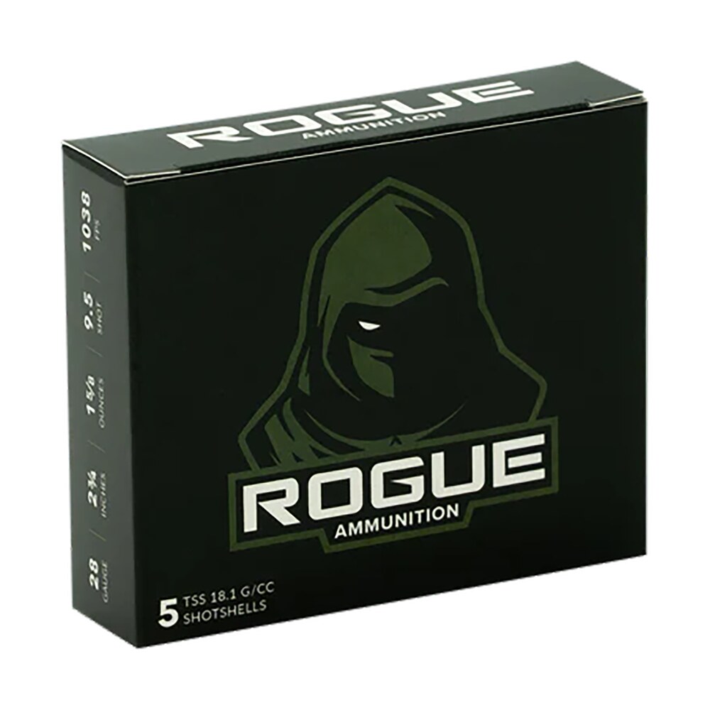 rogue ammunition ra tss 28 234 158 9. rogue 28gauge 2.75" 1 5/8oz 9.5shot 5 per box/20 case Rogue Ammunition RA-TSS-28-234-158-9. Rogue 28Gauge 2.75" 1 5/8oz 9.5Shot 5 Per Box/20 Case Sports South item 175290