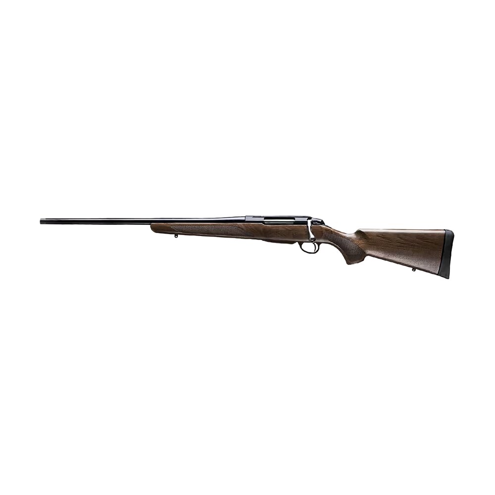 tikka jrtxa45222mt t3x hunter full size 7mm 08 rem 3+1 22.40" matte blued threaded barrel, blued drilled & tapped steel receiver, fixed oiled walnut stock, left hand Tikka JRTXA45222MT T3x Hunter Full Size 7mm-08 Rem 3+1 22.40" Matte Blued Threaded Sports South item 175398