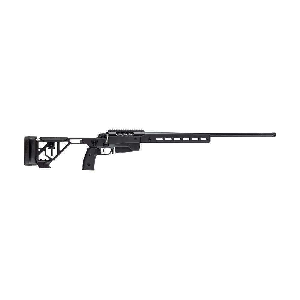 tikka jrtxagb31924 t3x ace game 6.5 prc 10+1 24" fluted threaded barrel, black cerakote picatinny rail aluminum receiver, m lok handguard, adjustable aluminum stock, black polymer grip Tikka JRTXAGB31924 T3x Ace Game 6.5 PRC 10+1 24" Fluted Threaded Sports South item 175411