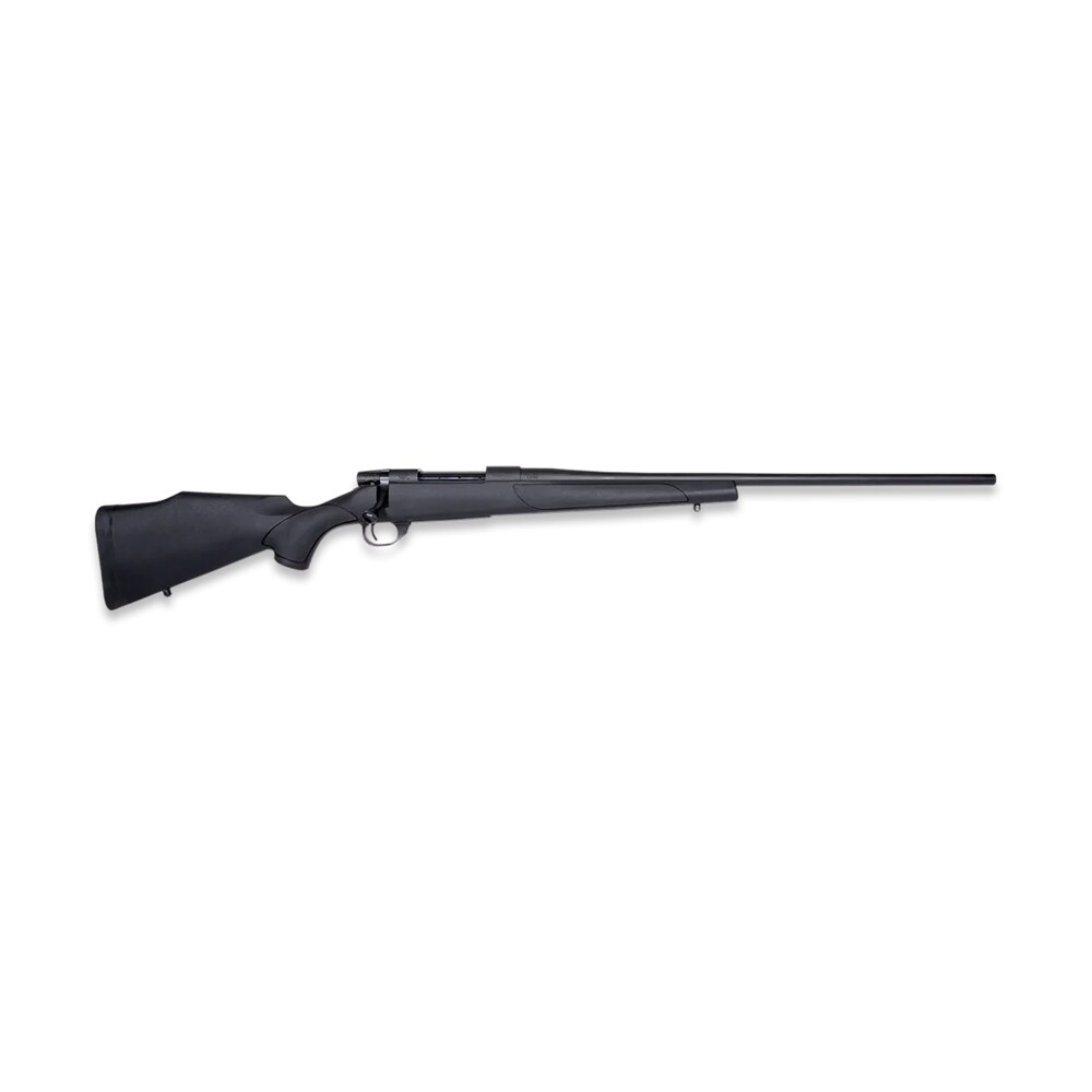 weatherby vhs223rr0t vanguard obsidian 223 rem 5+1 20" blued heavy threaded barrel, blued drilled & tapped steel receiver, monte carlo black polymer stock Weatherby VHS223RR0T Vanguard Obsidian 223 Rem 5+1 20" Blued Heavy Threaded Sports South item 175533