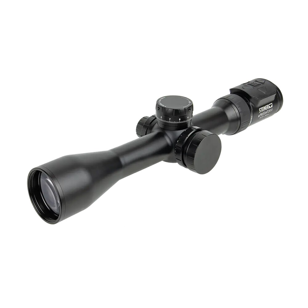 steiner 3103 epredator 8 black 3 24x50mm, 34mm tube illuminated 4a i reticle Steiner 3103 ePredator 8 Black 3-24x50mm, 34mm Tube Illuminated 4A-I Reticle Sports South item 176094