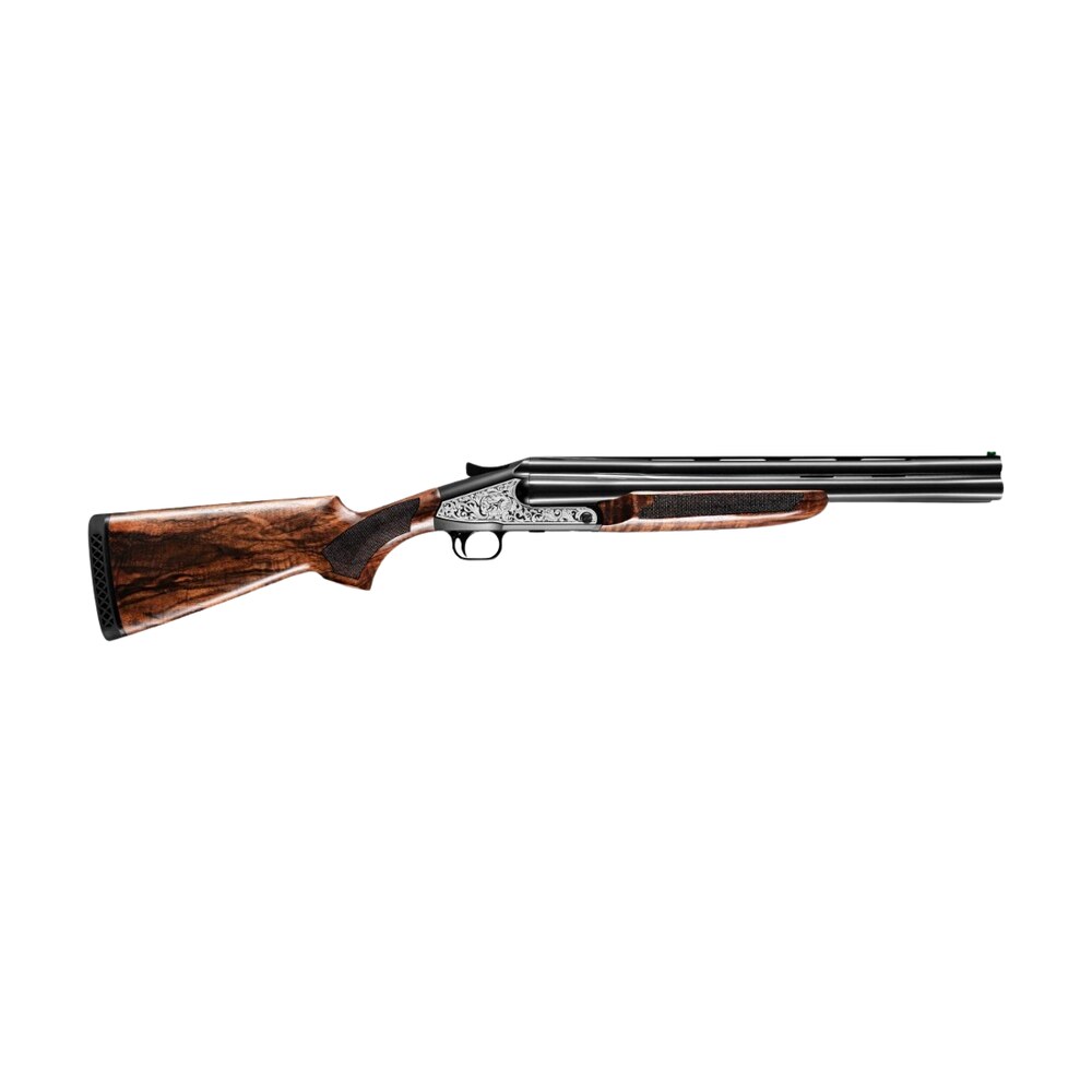 ati atigkof123b18 3b 12 gauge 3.50" 3 shot 18" black vent rib barrel, black receiver, wood stock ATI ATIGKOF123B18 3B 12 Gauge 3.50" 3 Shot 18" Black Vent Rib Sports South item 176171