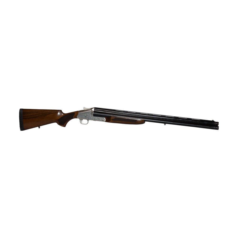 ati atigkof123b26 3b 12 gauge 3.50" 3 shot 26" vent rib barrel, engraved silver receiver, fixed wood stock ATI ATIGKOF123B26 3B 12 Gauge 3.50" 3 Shot 26" Vent Rib Sports South item 176172