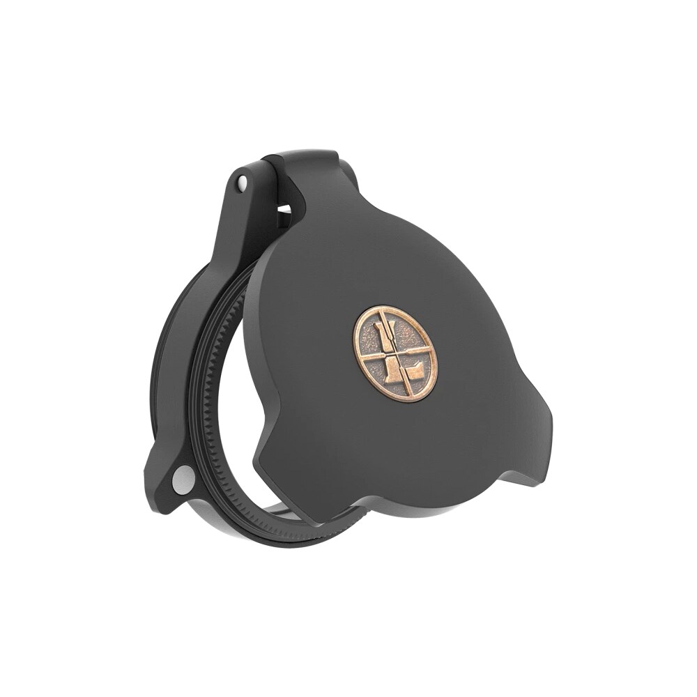 leupold 58755 alumina scope cover matte black aluminum 28mm objective screw on mount flip open Leupold 58755 Alumina Scope Cover Matte Black Aluminum 28mm Objective Screw On Mount Flip Open Sports South item 176318