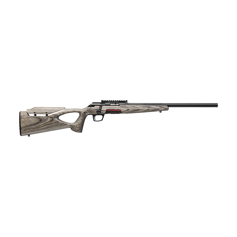 winchester repeating arms 5252271003 xpert target 21 sharp 10+1 18" matte black threaded bull barrel, matte black picatinny rail steel receiver, gray adj comb & lop thumbhole laminate stock Winchester Repeating Arms 5252271003 Xpert Target 21 Sharp 10+1 18" Matte Black Threaded Bull Sports South item 176776