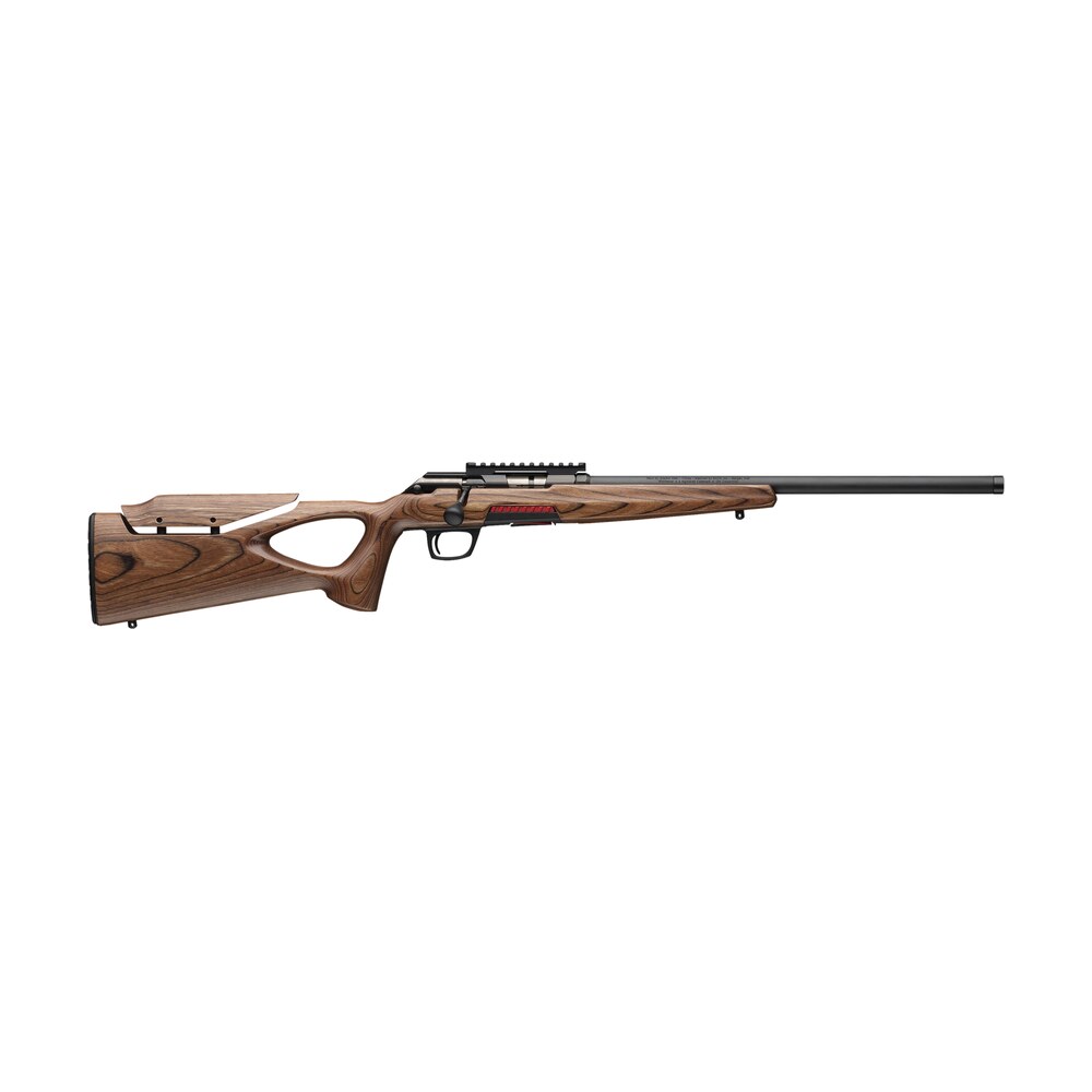 winchester repeating arms 525228102 xpert target 22 lr 10+1 18" matte black threaded bull barrel, matte black picatinny rail steel receiver, brown adj comb & lop thumbhole laminate stock Winchester Repeating Arms 525228102 Xpert Target 22 LR 10+1 18" Matte Black Threaded Bull Sports South item 176777