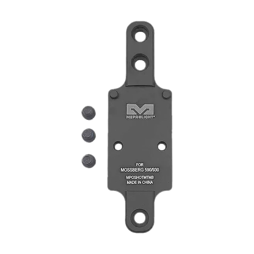 meprolight usa 901141042 optics plate shotgun matte black aluminum mossberg 930/590, rmr footprint Meprolight USA 901141042 Optics Plate Shotgun Matte Black Aluminum Mossberg 930/590, RMR Sports South item 176866