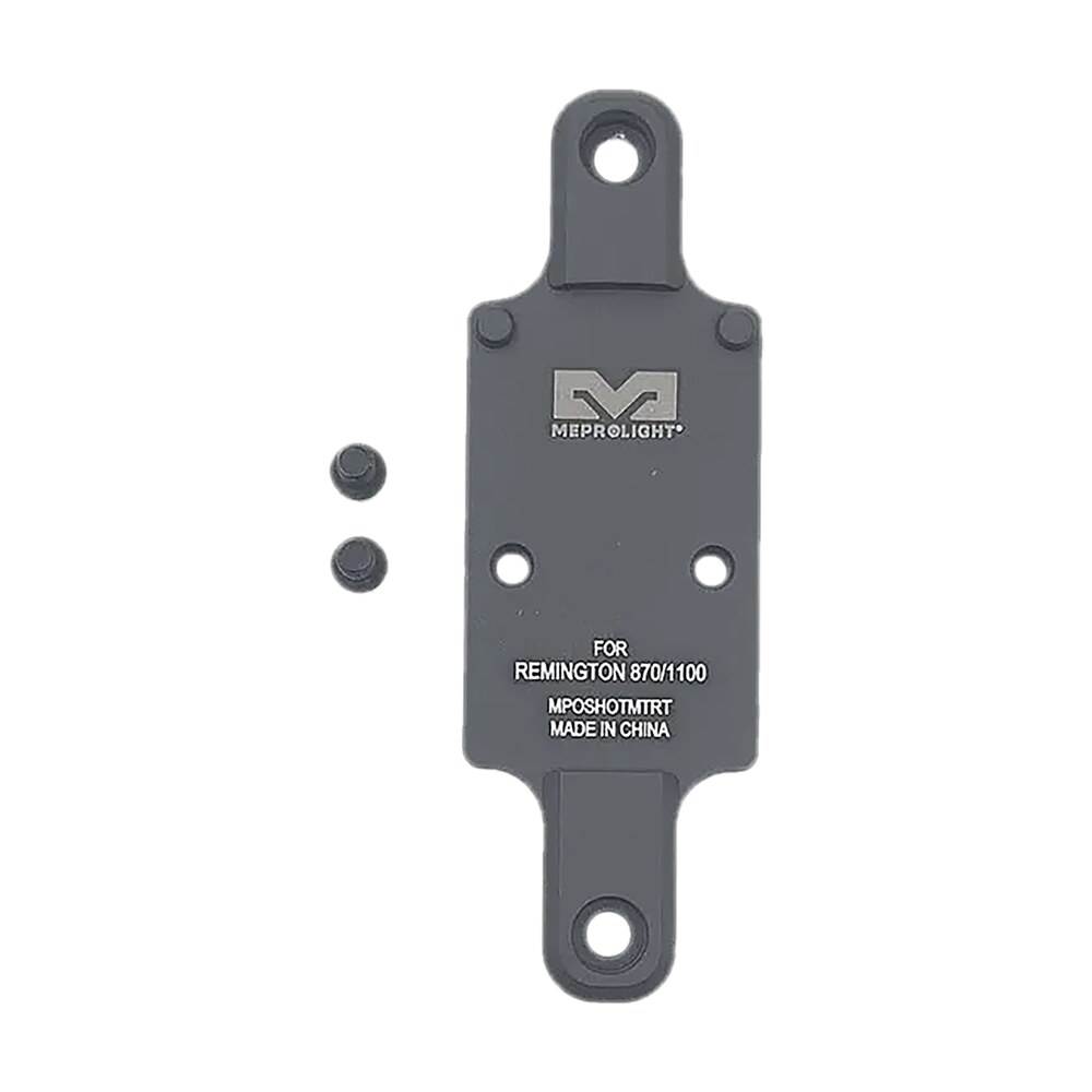 meprolight usa 901141043 optics plate shotgun matte black aluminum remington 870 rmr footprint mount Meprolight USA 901141043 Optics Plate Shotgun Matte Black Aluminum Remington 870 RMR Footprint Sports South item 176867