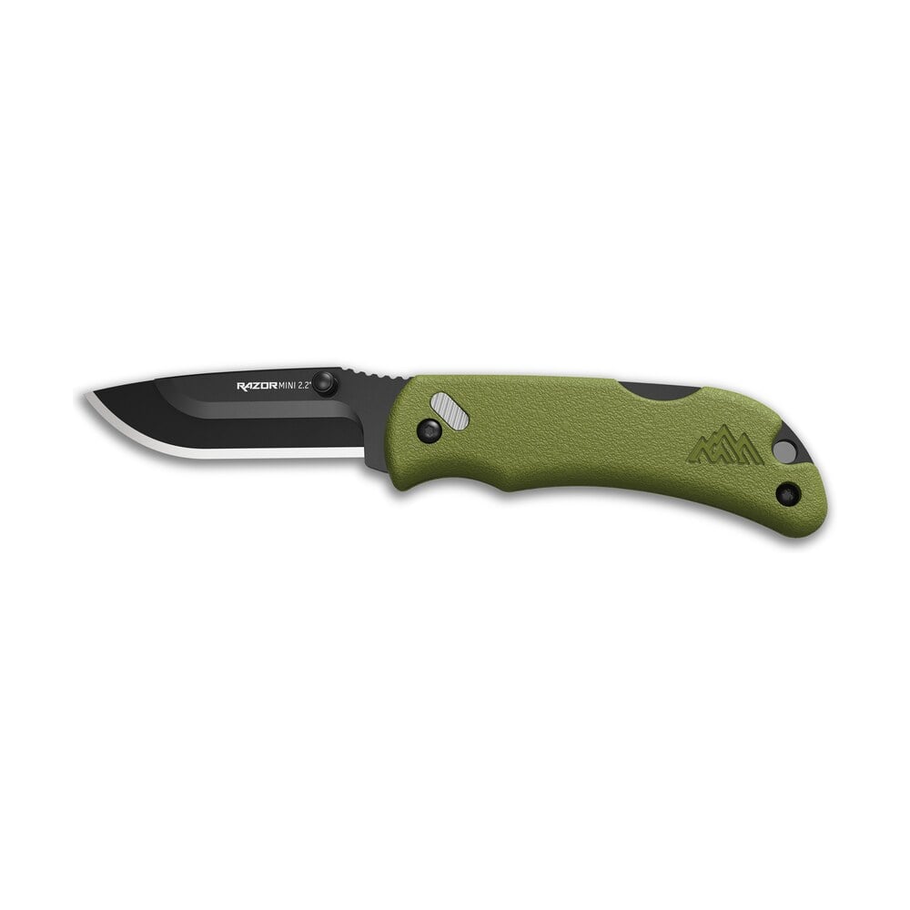 outdoor edge rmg222c razormini 2.20" folding plain 420j2 ss blade od green abs polymer handle Outdoor Edge RMG222C RazorMini 2.20" Folding Plain 420J2 SS Blade OD Green ABS Polymer Handle Sports South item 177023