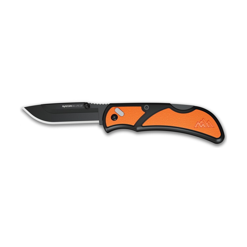 outdoor edge rcb252c razorlite edc 2.50" plain black oxide 420j2 ss blade glass filled nylon handle Outdoor Edge RCB252C RazorLite EDC 2.50" Plain Black Oxide 420J2 SS Blade Glass-Filled Nylon Sports South item 177025