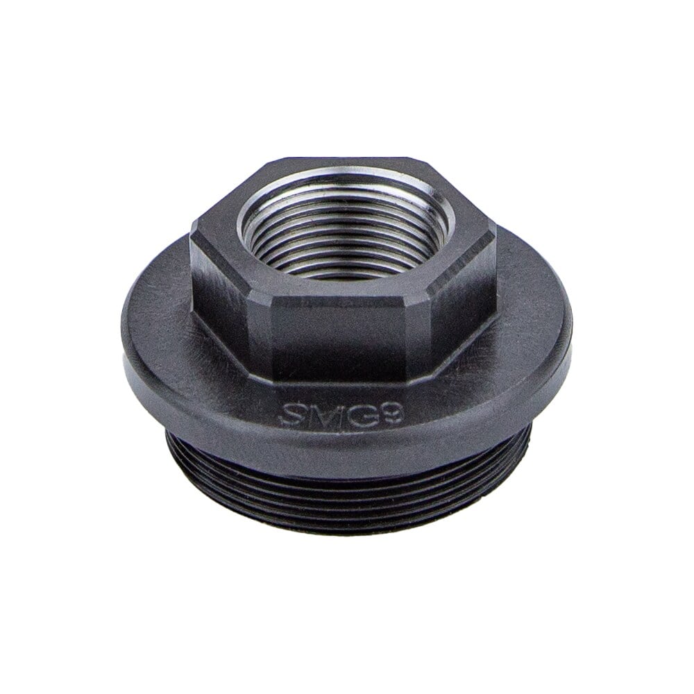 kgm suppressors a smg9 dta s 1 smg9 direct thread adapter black nitride steel 1/2"x28 threads Kgm Suppressors A-SMG9-DTA-S-1 SMG9 Direct Thread Adapter Black Nitride Steel 1/2"x28 Threads Sports South item 177143