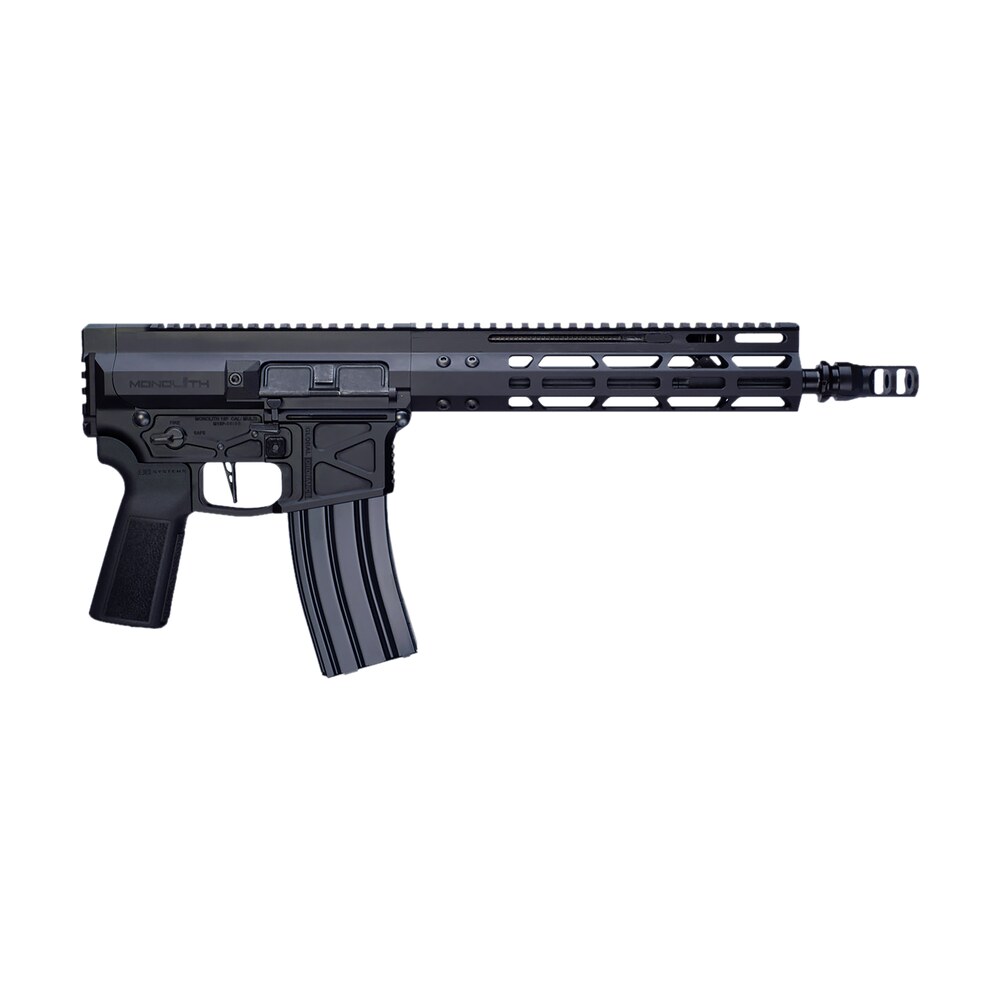 global ordnance llc 197892003230 monolith 15p 5.56x45mm nato 30+1 12.50" black mono barrel, m lok handguard, black aluminum picatinny rail receiver, rear picatinny rail, b5 p grip 23 grip Global Ordnance LLC 197892003230 Monolith 15P 5.56x45mm NATO 30+1 12.50" Black Mono Sports South item 177461
