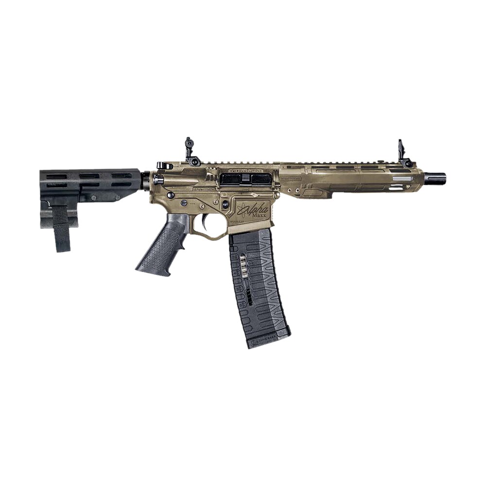 ati atigax3007mlcfde alpha maxx 300 blackout 60+1 7.50" black threaded barrel, polymer m lok handguard, flat dark earth picatinny rail receiver ATI ATIGAX3007MLCFDE Alpha Maxx 300 Blackout 60+1 7.50" Black Threaded Sports South item 177754