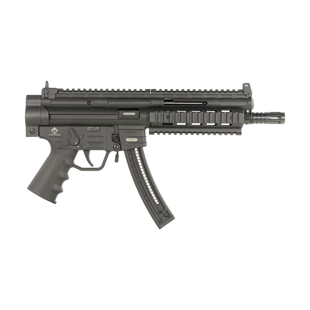 ati gerggsg1622p gsg 16 22 lr 22+1 16.25" black non threaded barrel, black picatinny rail receiver, polymer grip ATI GERGGSG1622P GSG-16 22 LR 22+1 16.25" Black Non-Threaded Sports South item 177759