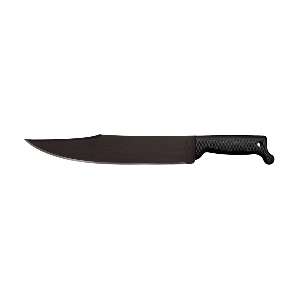 cold steel cs97bwm12s bowie 12" black matte baked on anti rust 65mn carbon steel blade, black polypropylene handle, 17.63" long, includes sheath Cold Steel CS97BWM12S Bowie 12" Black Matte Baked-On Anti Rust 65Mn Carbon Steel Blade, Black Sports South item 177906