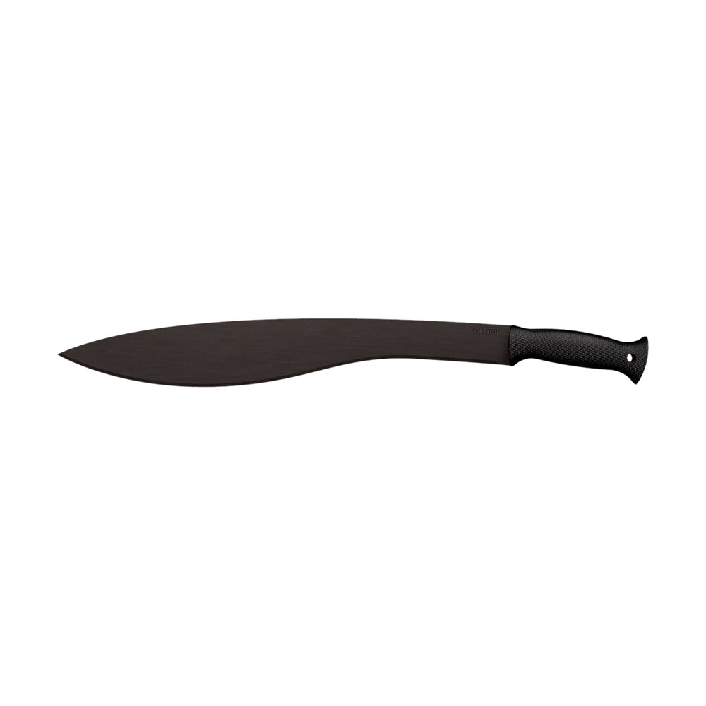 cold steel cs97mkm kukri magnum 17" black matte baked on anti rust 65mn carbon steel blade, black polypropylene handle Cold Steel CS97MKM Kukri Magnum 17" Black Matte Baked-On Anti Rust 65Mn Carbon Steel Blade, Sports South item 177910