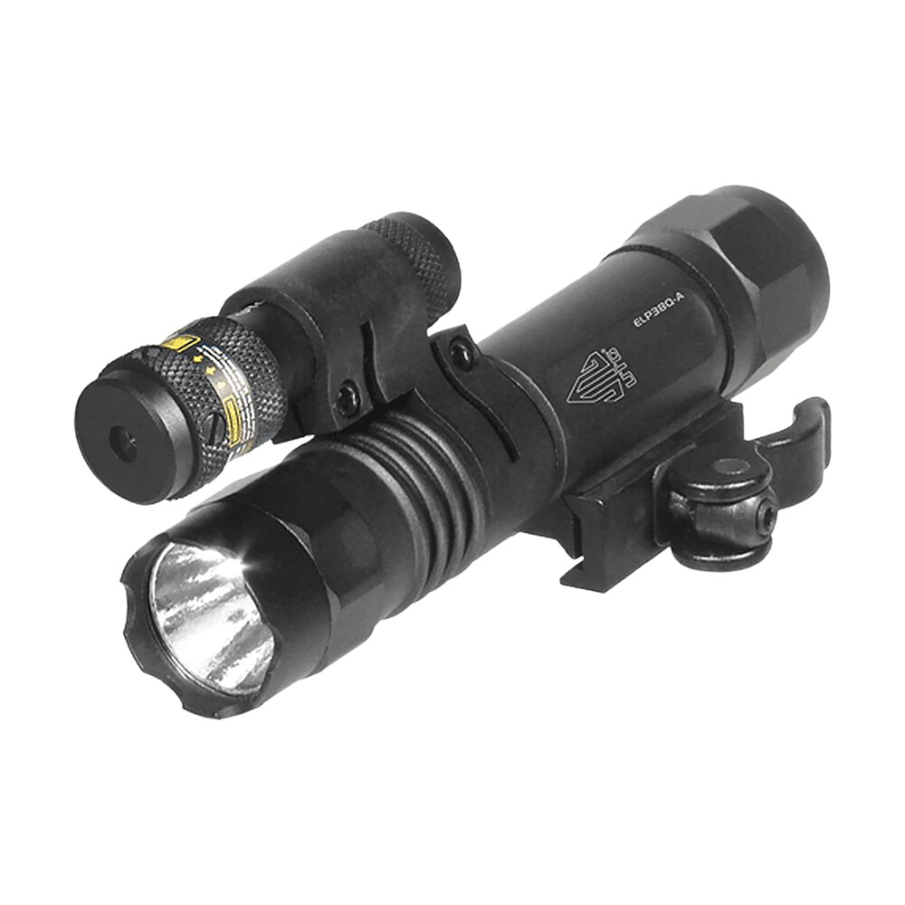leapers ltelp38qa black aluminum 400lumens 23mm led irb bulb red laser picatinny/weaver mount Leapers LTELP38QA Black Aluminum 400Lumens 23mm LED IRB Bulb Red Laser Picatinny/Weaver Mount Sports South item 178006
