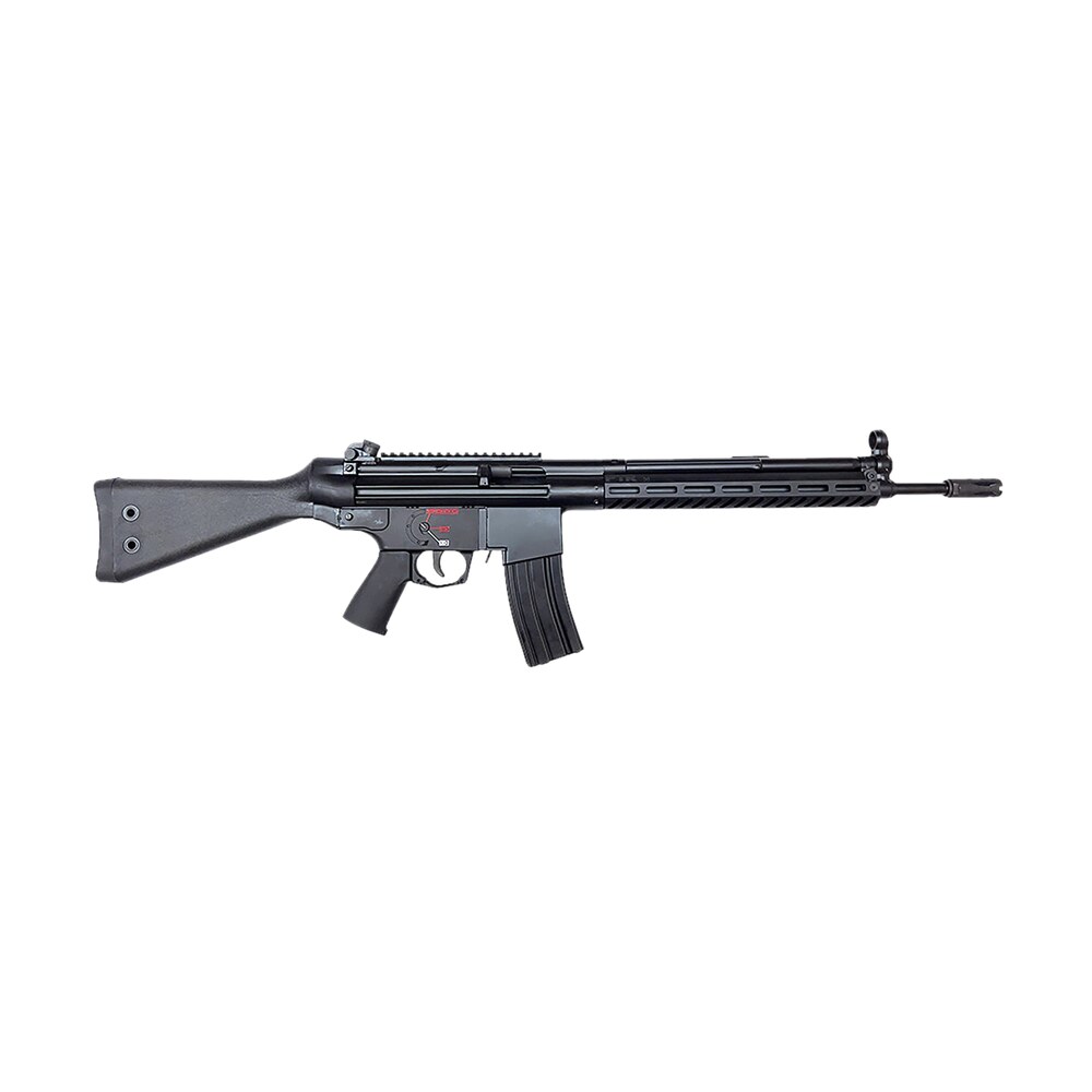 ptr 63 5.56 nato 30+1 16.25" black nitride threaded barrel, black parkerized picatinny rail aluminum receiver, m lok handguard, fixed black synthetic stock, black polymer grip PTR 63 5.56 NATO 30+1 16.25" Black Nitride Threaded Sports South item 178073