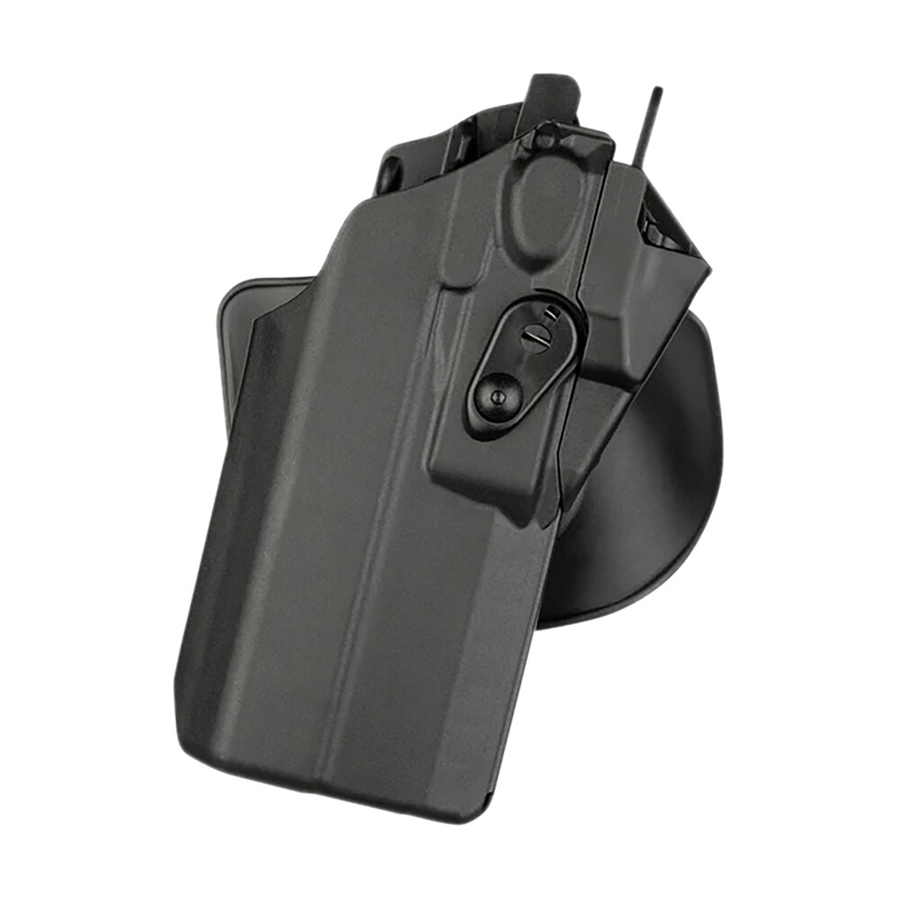 safariland 7378rds28327411 7378 7ts als black safariseven fits glock19/23 compatible w/ tlr 7 light belt loop/paddle mount right hand Safariland 7378RDS28327411 7378-7TS-ALS Black SafariSeven Sports South item 178616