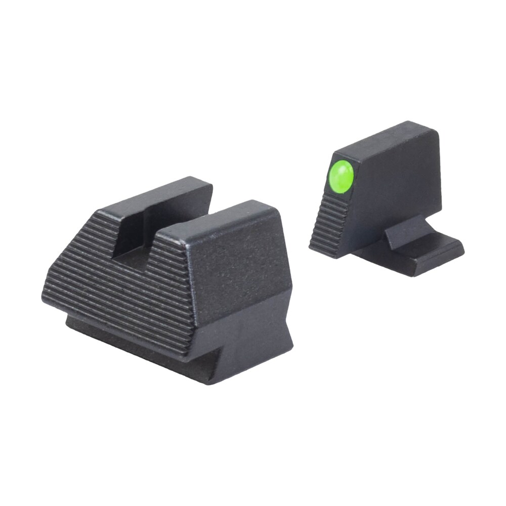 hk 51000938 night sight set fixed extended green tritium/black frame, fits h&k vp9 9mm luger HK 51000938 Night Sight Set Fixed Extended Green Tritium/Black Sports South item 178743