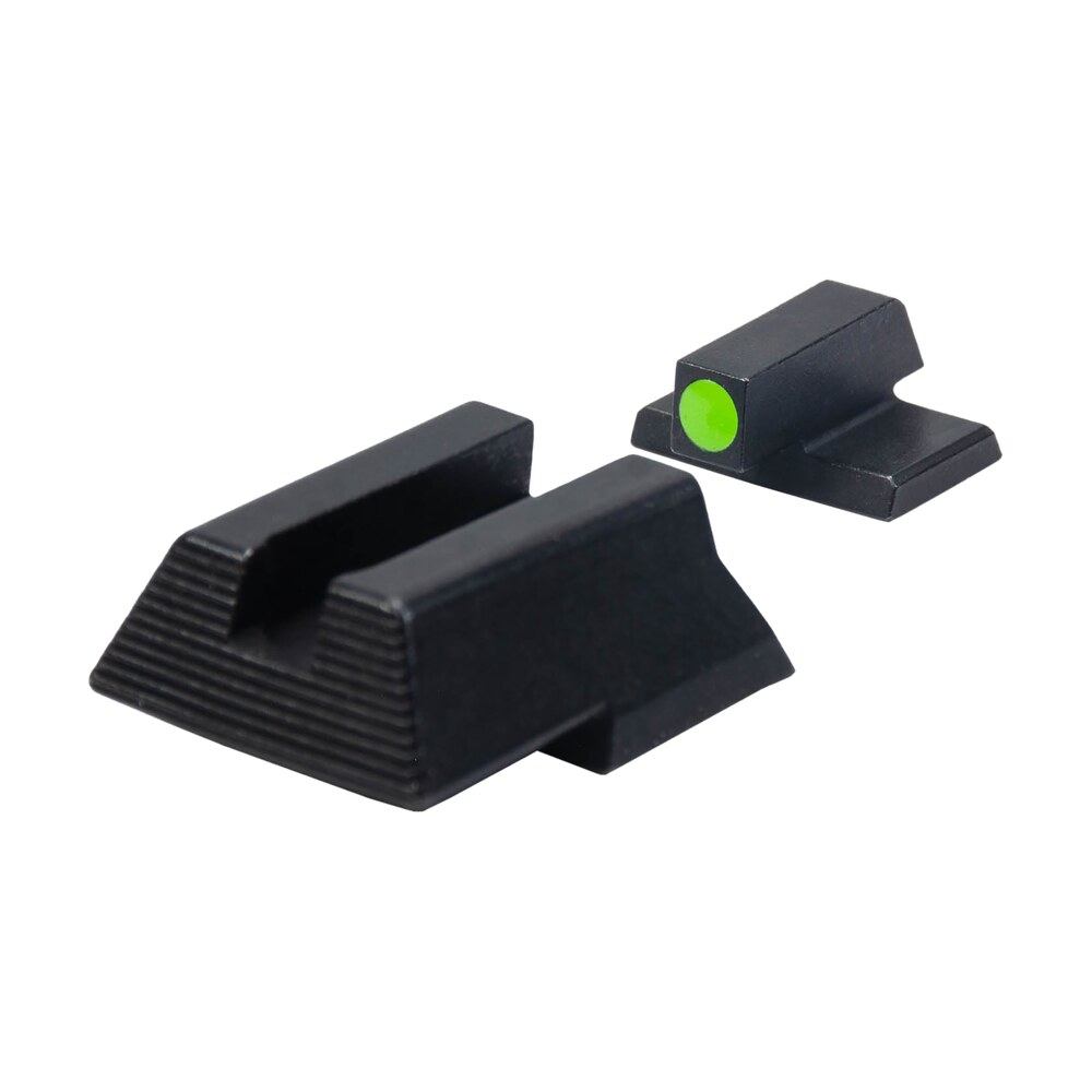 hk 51000932 night sight set iron sight green tritium black frame fits hk vp9/vp40/p30/hk45 HK 51000932 Night Sight Set Iron Sight Green Tritium Black Frame Sports South item 178745