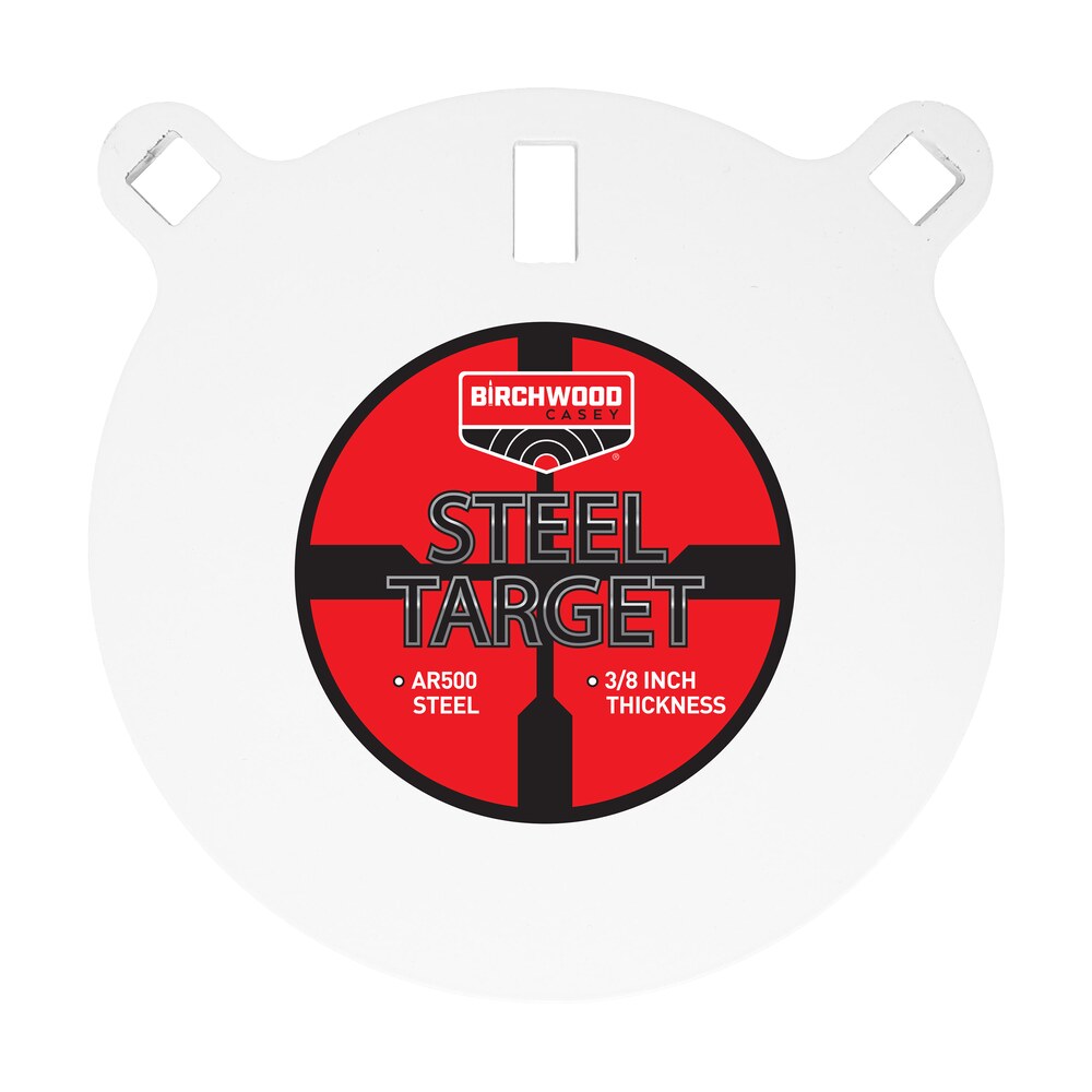 birchwood casey bc rnd8 38 centerfire target 3/8" ar500 steel 8" round gong Birchwood Casey BC-RND8-38 Centerfire Target 3/8" AR500 Steel 8" Round Gong Sports South item 178850